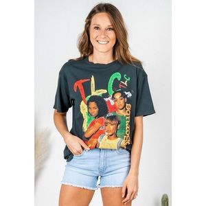 NWT Daydreamer TLC No Scrubs Graphic Band Tee